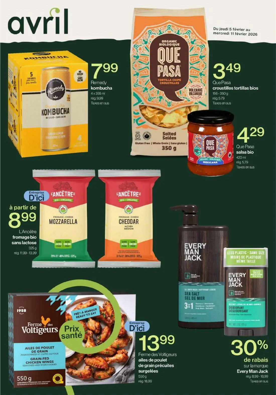 Circulaire Avril - Promotions en cours