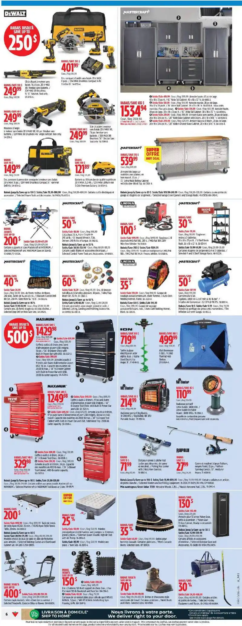 Page 6 - Circulaire Canadian Tire du 16 avril au 22 avril 2026