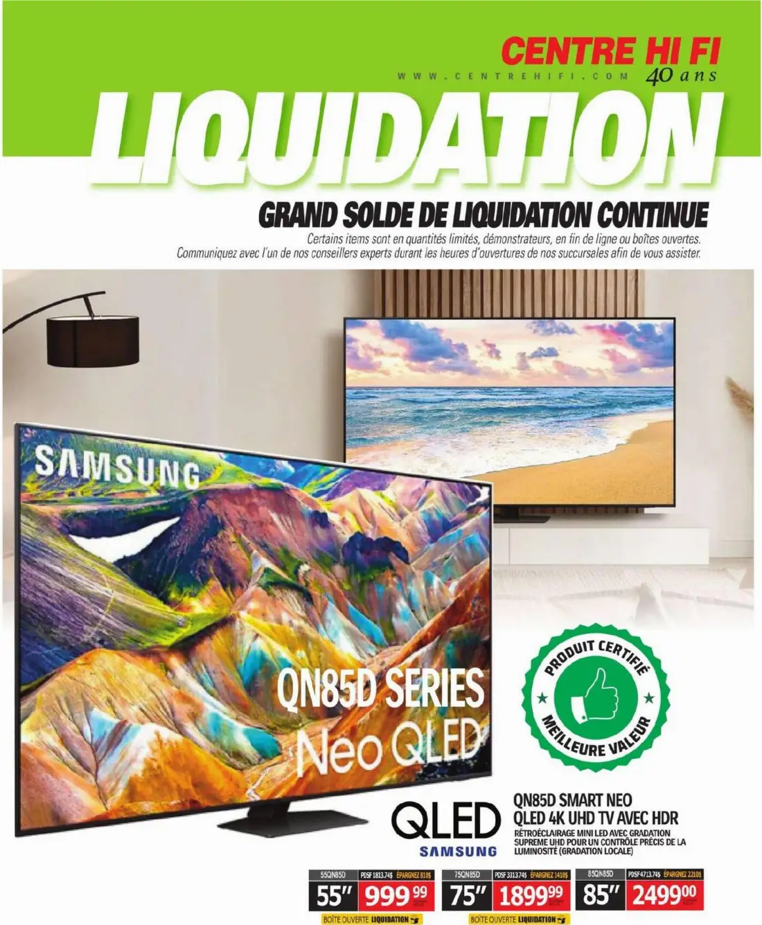 Page 84 - Circulaire Centre Hi Fi du 16 avril au 22 avril 2026