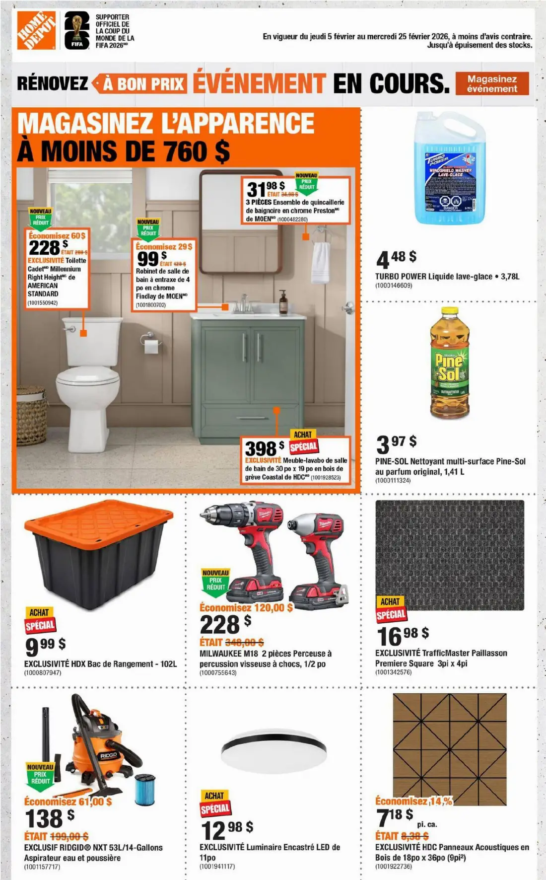 Circulaire Home Depot - Offres actuelles