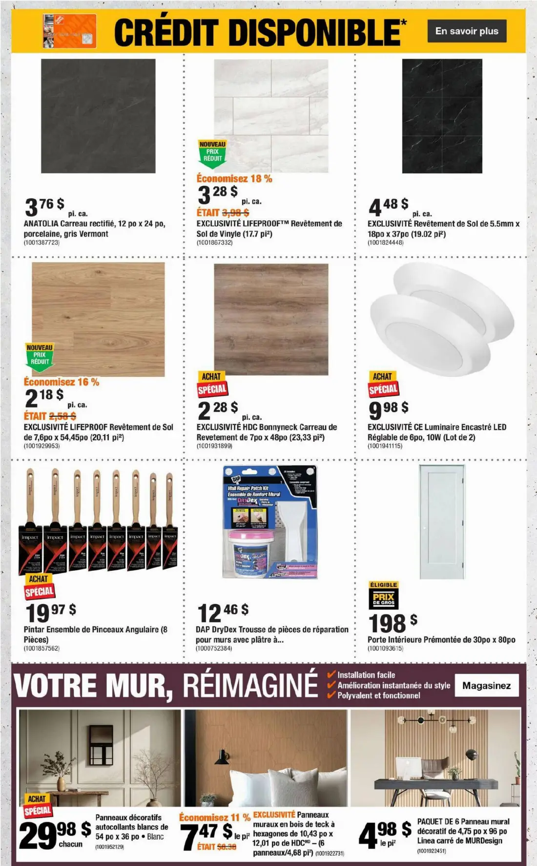 Page 4 - Circulaire Home Depot du 16 avril au 22 avril 2026