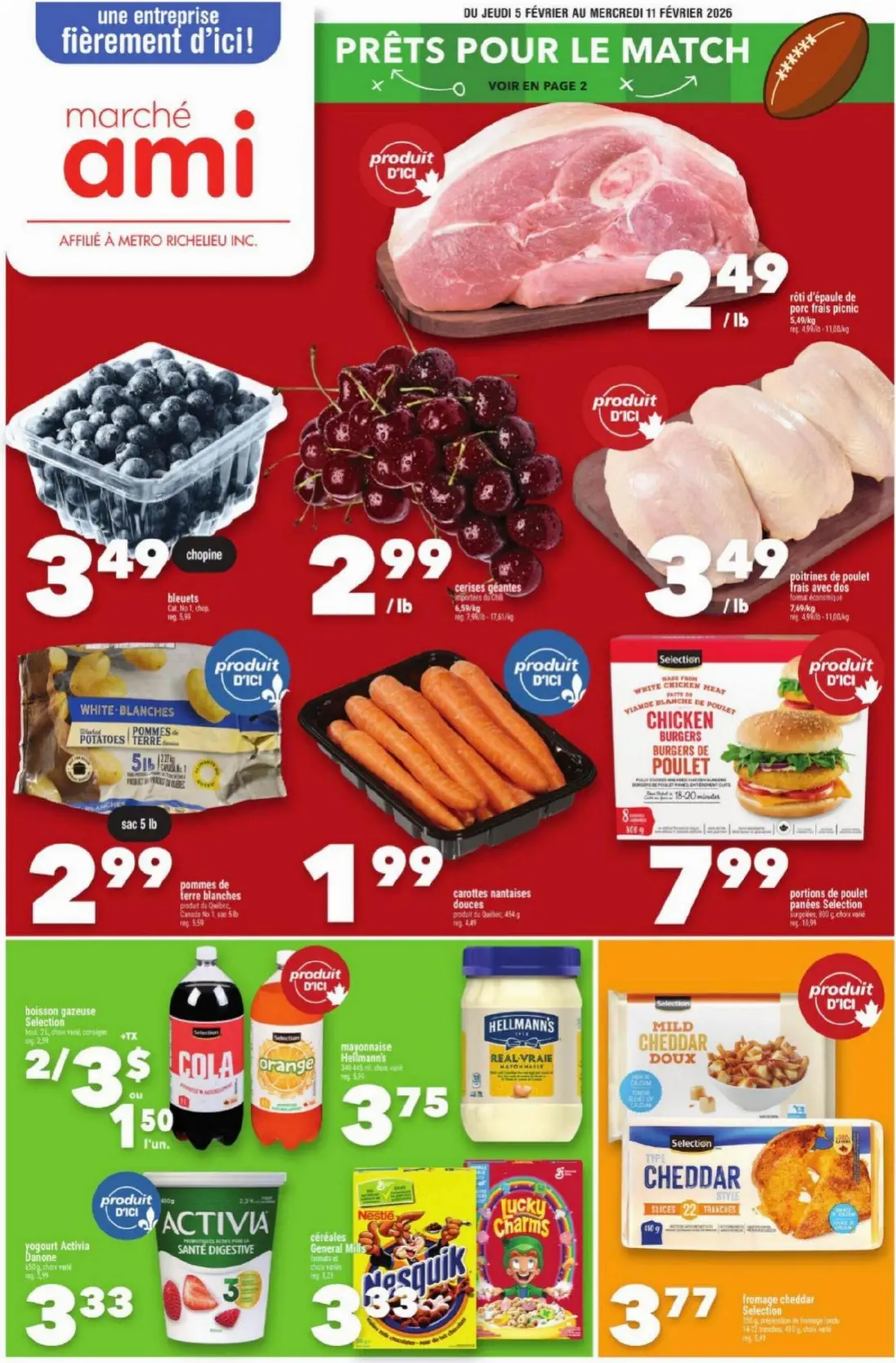 Circulaire Marche Ami - Offres actuelles