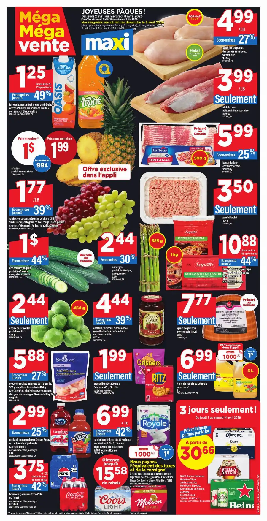 Circulaire Maxi - Promotions en cours