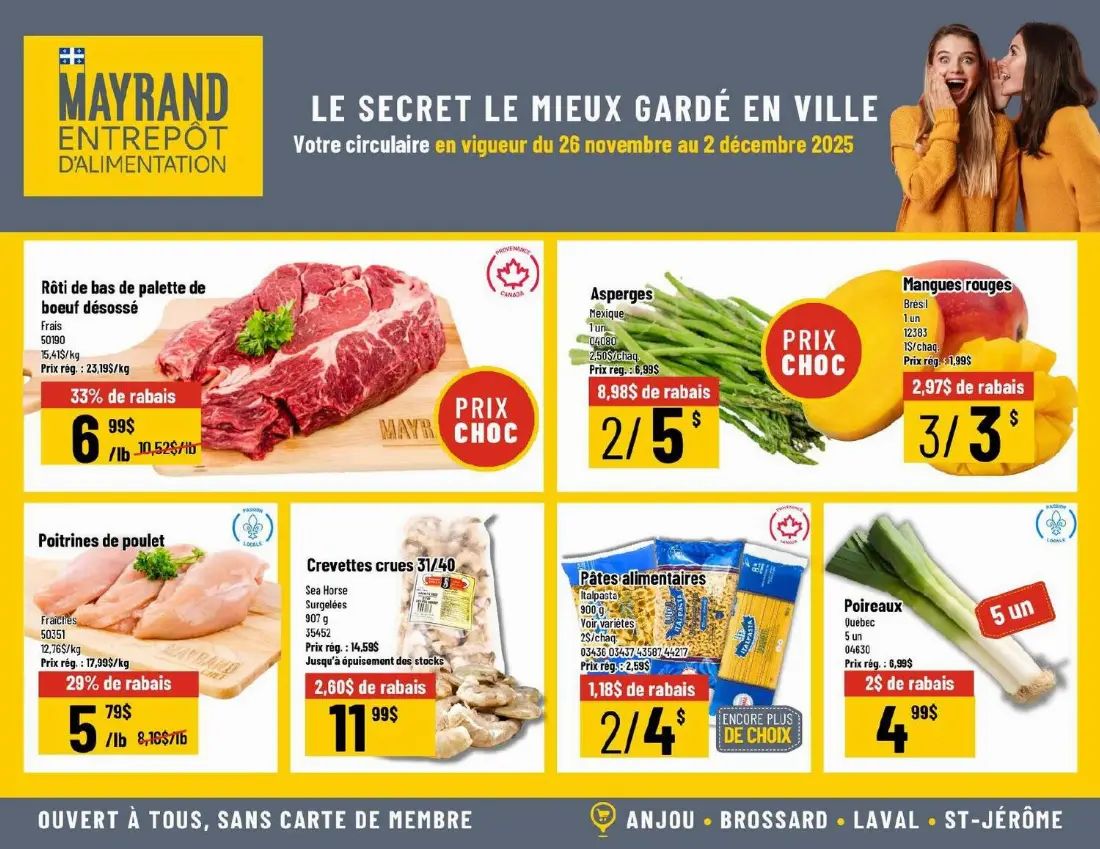 Circulaire Mayrand - Circulaire cette semaine
