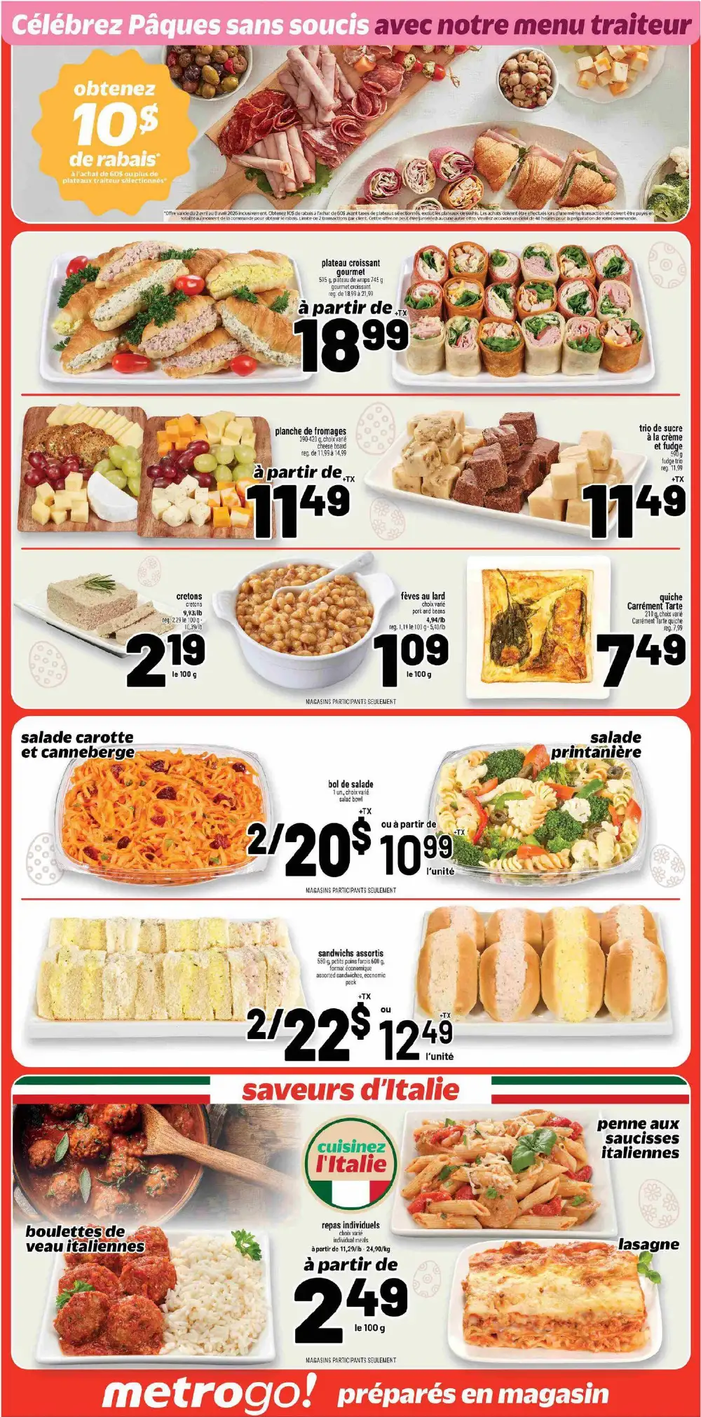 Page 13 - Circulaire Metro du 16 avril au 22 avril 2026