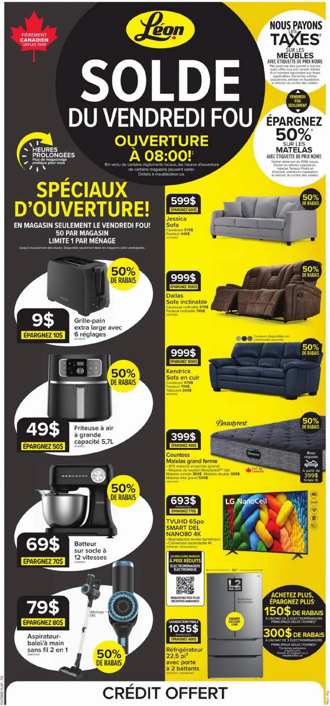 Circulaire Meubles Leon - Promotions en cours