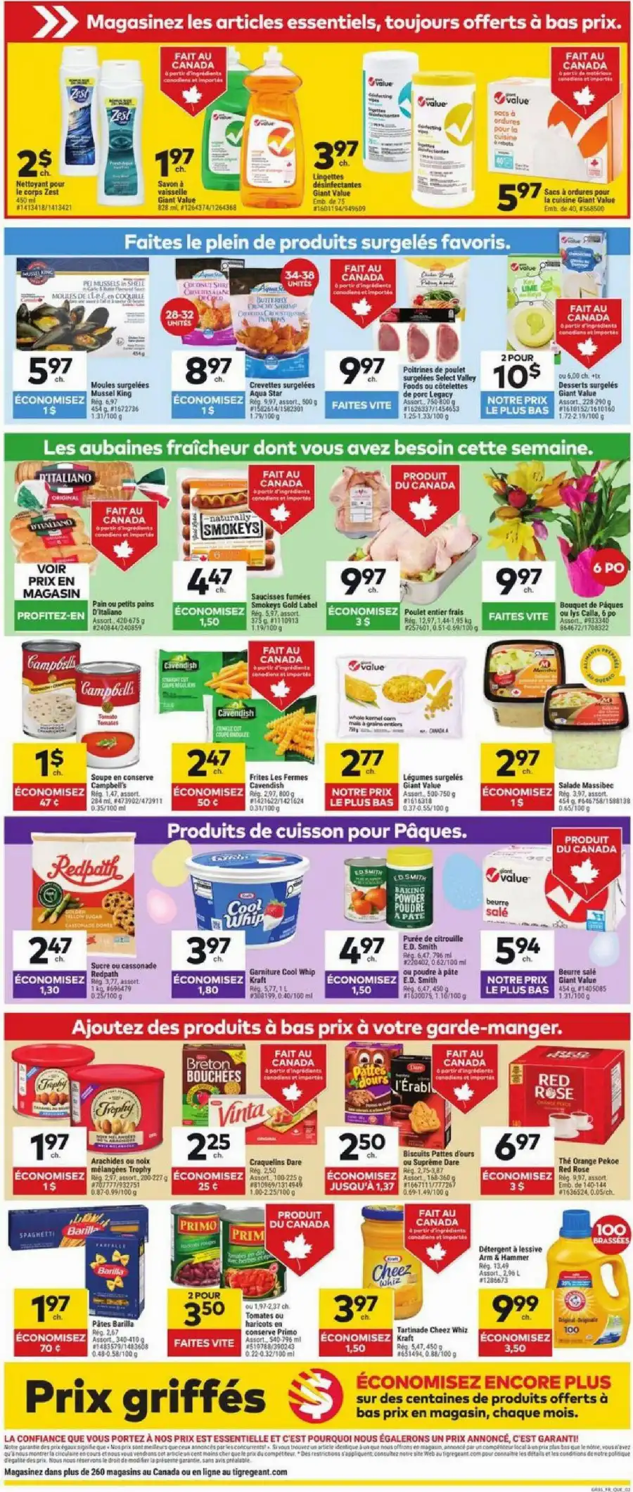 Page 2 - Circulaire Tigre Geant du 16 avril au 22 avril 2026