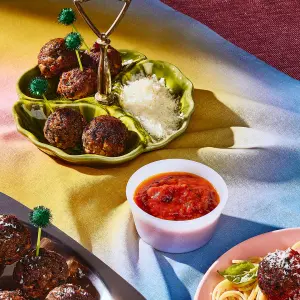 Boulettes végétariennes aux haricots blancs et champignons (cuisson à l&rsquo;air chaud)
