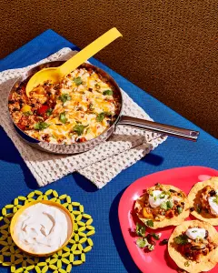 Dindon haché et riz tex-mex one pot