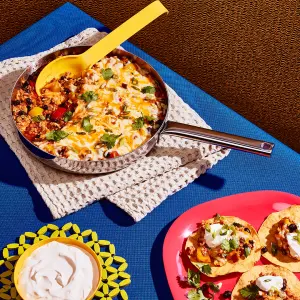 Dindon haché et riz tex-mex one pot