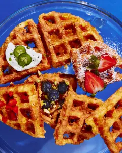 La Gaufre aux Œufs et au Fromage : Une Recette Simple et Rapide
