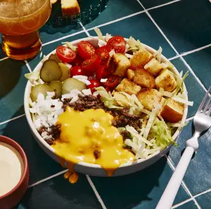 Le Bol-Repas Façon Cheeseburger : Un Dîner Facile et Gourmand