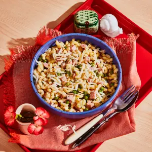 Macaroni au jambon et aux petits pois : le plat réconfortant par excellence