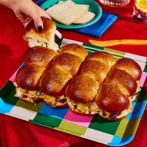 Mini-sandwichs au dindon et à la canneberge