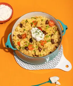 One Pot Pasta aux Olives, Tomates et Ricotta : Notre Recette Express