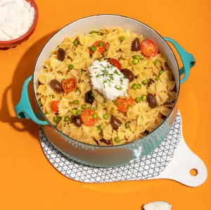 One Pot Pasta aux Olives, Tomates et Ricotta : Notre Recette Express