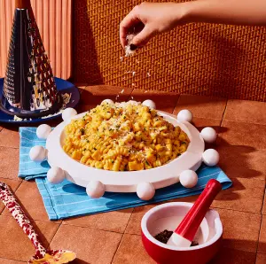 Pâtes crémeuses à la courge Butternut