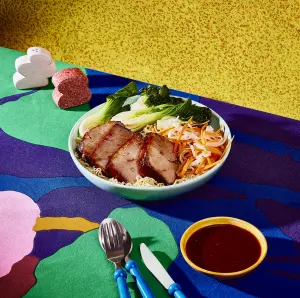 Porc laqué char siu au beurre