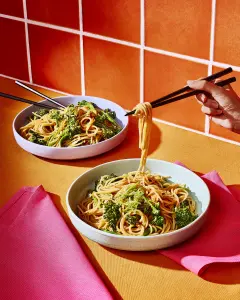 Spaghetti à l'ail à la vietnamienne